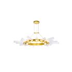 Lustre CWI Lighting Collar 1121P38-21-602 840W 21 lumières or satiné