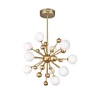 Lustre CWI Lighting Element 1125P24-11-268 77W 11 lumières soleil d'or