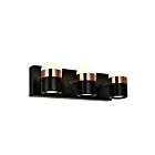 Applique murale LED CWI Lighting Moxie 1147W16-3-101 18W noir