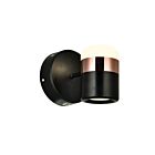 Applique murale LED CWI Lighting Moxie 1147W5-1-101 6W noir