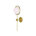 Applique murale CWI Lighting Da Vinci 1153W10-1-169 7W 1 lumière laiton