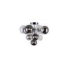 Plafonnier CWI Lighting Pallocino 1205C16-6-601 30W 6 lumières chrome