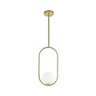 Suspendu CWI Lighting Celeste 1212P8-1-169 5W 1 lumière médaillon or