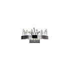Applique murale CWI Lighting 1218W12-613 12W Nickel poli