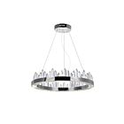 Lustre LED CWI Lighting Agassiz 1218P24-613 49W nickel poli
