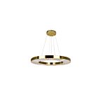 Lustre LED CWI Lighting Bjoux 1219P32-1-625 80W laiton
