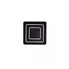 Applique murale CWI Lighting 1238W9-101 9W Noir Mat