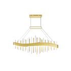Lustre LED CWI Lighting Millipede 1245P40-602 45W or satiné