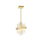 Suspendu LED CWI Lighting Millipede 1245P8-602 16W or satiné
