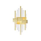 Applique murale LED CWI Lighting Millipede 1245W7-1-602 8W or satiné