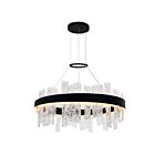 Lustre LED CWI Lighting Guadiana 1246P32-101 70W noir