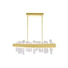 Lustre LED CWI Lighting Guadiana 1246P39-602 36W or satiné