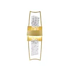 Applique murale LED CWI Lighting Guadiana 1246W5-602 3W or satiné
