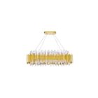 Lustre CWI Lighting Cityscape 1247P39-20-602-O 800W 20 lumières or satiné