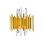 Applique murale CWI Lighting Cityscape 1247W13-5-602 200W 5 lumières or satiné