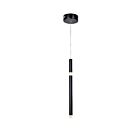 Suspendu CWI Lighting Flute 1262P5-1-101 5.5W 1 lumière noir