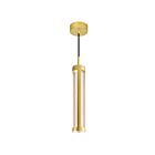 Mini Suspendu LED CWI Lighting 1343P3-602-C 9W Or satiné