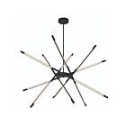 Lustres LED CWI Lighting 1375P43-6-101 Oskil 27W Noir