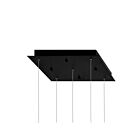 CWI Lighting Greta 1589P12-5-101 Noir 23W LED Suspendu