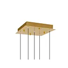 CWI Lighting Greta 1589P12-5-624 Laiton 23W LED Suspendu