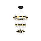 Lustres LED CWI Lighting 1592P32-3-612 Aya 150W Noir