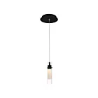 Mini Suspendu LED CWI Lighting 1606P5-1-101 Olinda 2W Noir