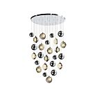 Lustres LED CWI Lighting 1673P24-13-613 Salvador 26W Nickel poli