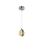 Mini Suspendu LED CWI Lighting 1673P4-1-613 Salvador 2W Nickel poli