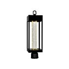 Tête de lanterne d'extérieur CWI Lighting 1696PT5-1-101 1-Lumière 6W Noir