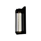 Applique murale d'extérieur CWI Lighting 1696W5-1-101-C Rocherster 6W Noir