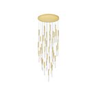Lustres LED CWI Lighting 1703P32-45-602 Dragonswatch 25W Noir