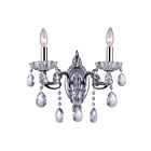 Applique murale CWI Lighting Flawless 2016W15C-2 120W 2 lumières chrome
