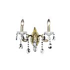 Applique murale CWI Lighting Flawless 2016W16AB-2 120W 2 lumières laiton antique