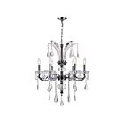 Lustre CWI Lighting Glorious 2024P24C-6 360W 6 lumières chrome