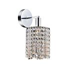 Applique murale CWI Lighting Glitz 4281W-R-R (Clear) 40W 1 lumière chrome