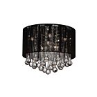 Plafonnier CWI Lighting Water Drop 5006C14C-R (B) 240W 6 lumières chrome