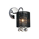 Applique murale CWI Lighting Water Drop 5006W5C-1 (B) 40W 1 lumière chrome