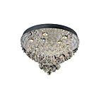 Plafonnier CWI Lighting Fountain 5050C24C 315W 9 lumières chrome
