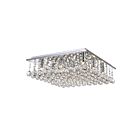 Plafonnier CWI Lighting Sparkle 5052C20C-S 360W 9 lumières chrome