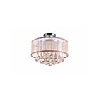 Plafonnier CWI Lighting Radiant 5062C16C (Chp + G) 240W 6 lumières chrome