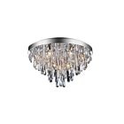 Plafonnier CWI Lighting Vast 5078C24C 600W 10 lumières chrome