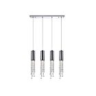 Lustre CWI Lighting Extended 5081P30C-RC 200W 4 lumières chrome