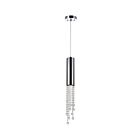 Suspendu CWI Lighting Extended 5081P5C-R 50W 1 lumière chrome