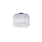 Plafonnier CWI Lighting Spring Morning 5319C14C-R 240W 6 lumières chrome