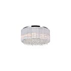 Plafonnier CWI Lighting Spring Morning 5319C20C-R 360W 9 lumières chrome