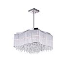 Lustre CWI Lighting Elsa 5320P20C-S 400W 10 lumières chrome