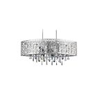 Lustre CWI Lighting Galant 5430P30ST-O 200W 5 lumières acier inoxydable