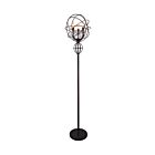 Lampe sur pied CWI Lighting Campechia 5465F14DB-3 180W 3 lumières marron