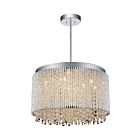 Lustre CWI Lighting Claire 5535P16C-R 400W 10 lumières chrome