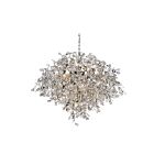 Lustre CWI Lighting Flurry 5630P35C 680W 17 lumières chrome